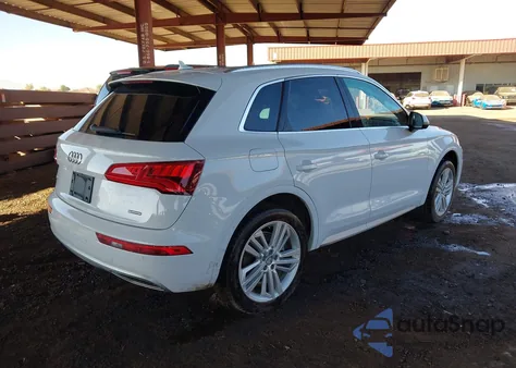 2019 Audi Q5 45 Premium z USA, uszkodzony, nr VIN WA1BNAFY6K2039898